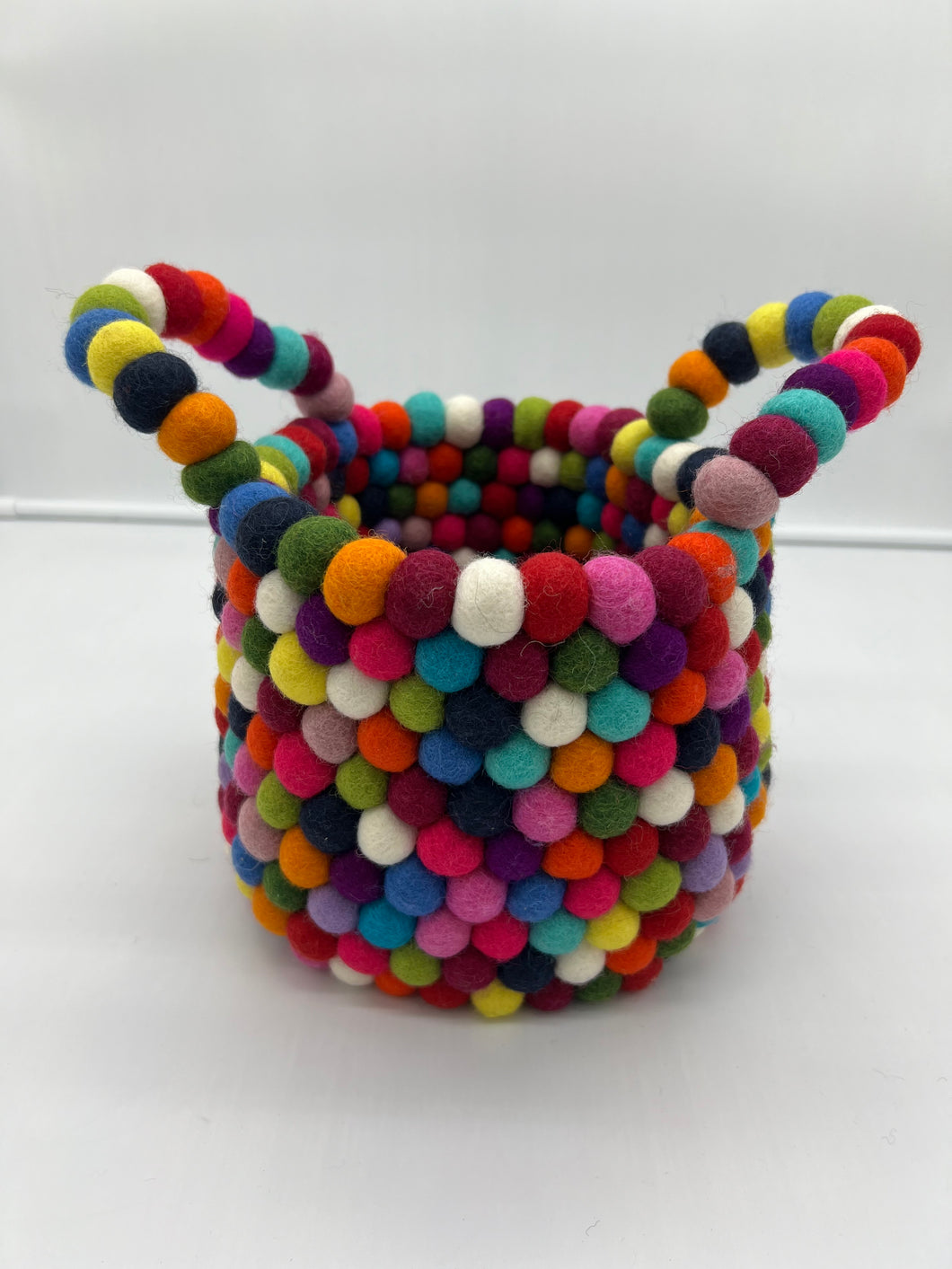 Felted ball basket (FBB01)