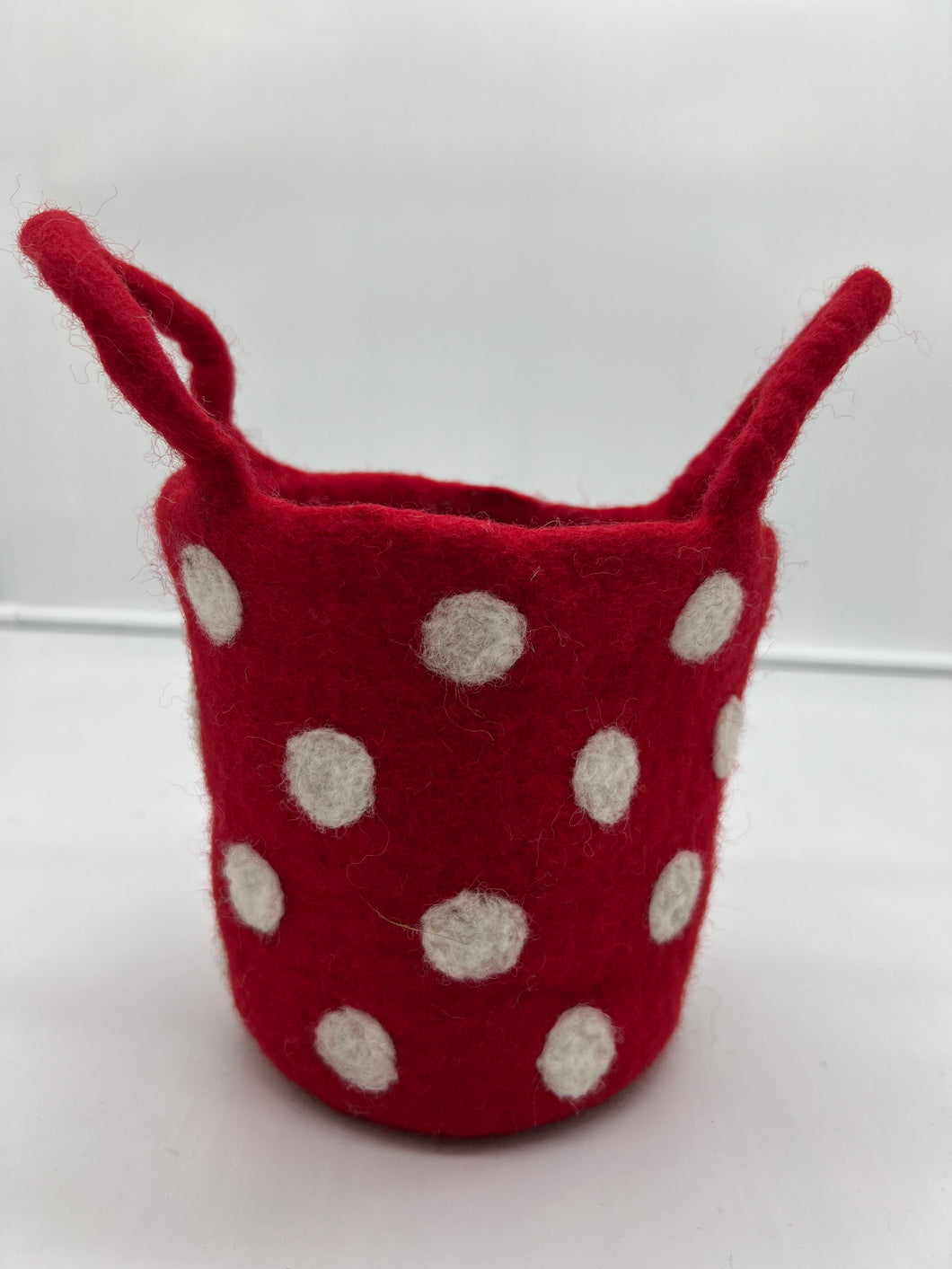 Felt ball basket (FBB03)