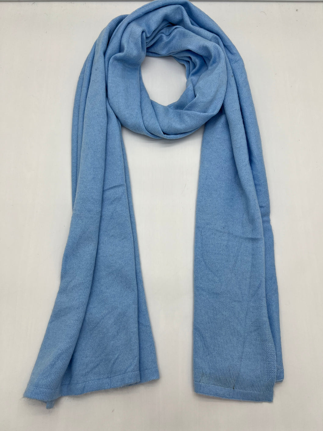 Knitted Muffler (Blue) KM09