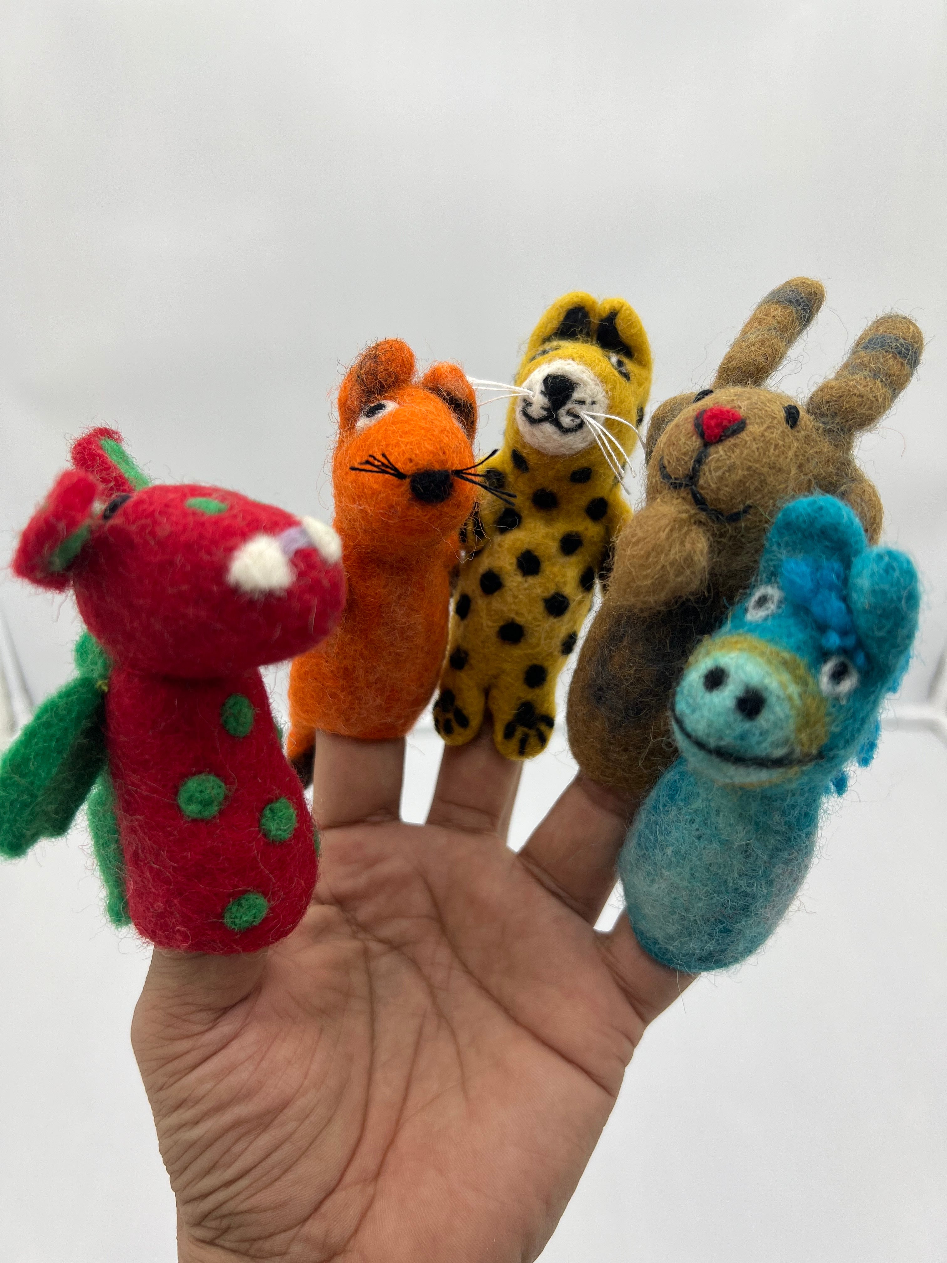 Finger puppet (Set of 5) puppet02 – NURBU INC