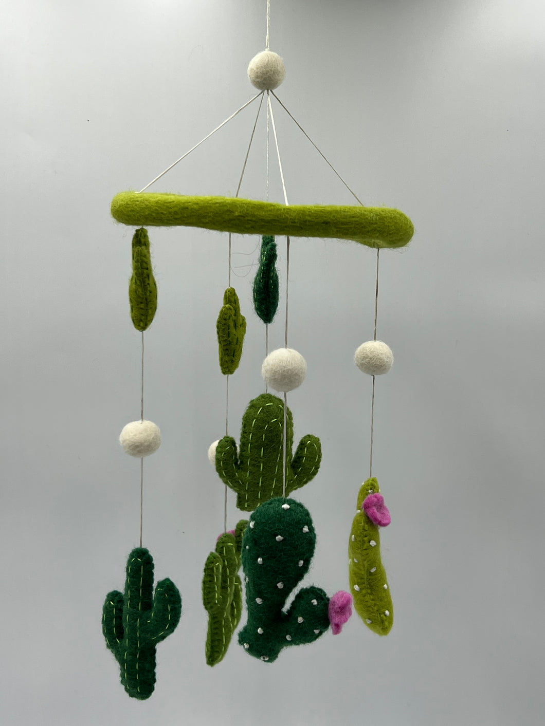 Hanging cactus mobile (Multicolor) mobile06