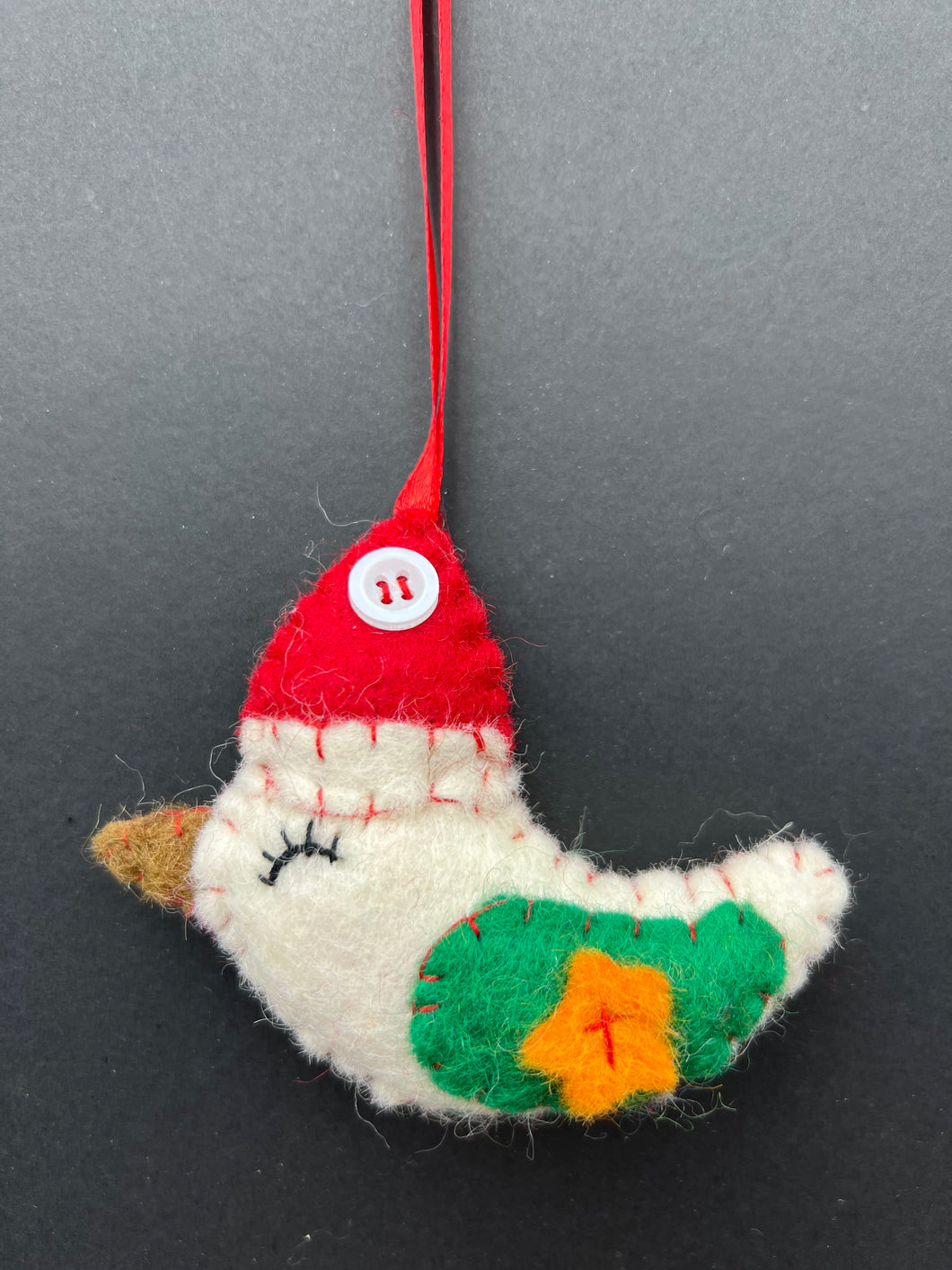 X-Mas Bird Ornament (OR20) (Set of 5)