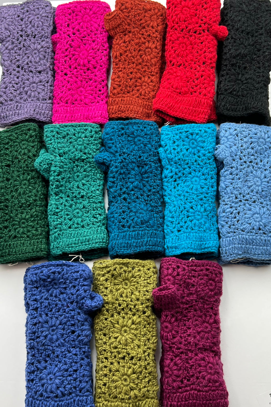 Regular Fingerless Gloves (Sample)