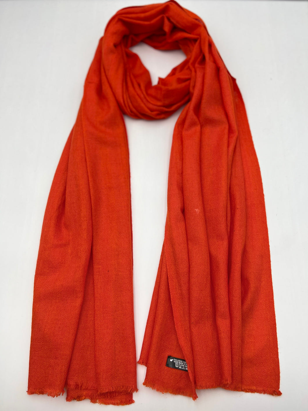 Regular Cashmere Scarf (Orange) RCS46