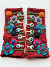 Load image into Gallery viewer, Felt Design fingerless gloves (PG14) Set of 6
